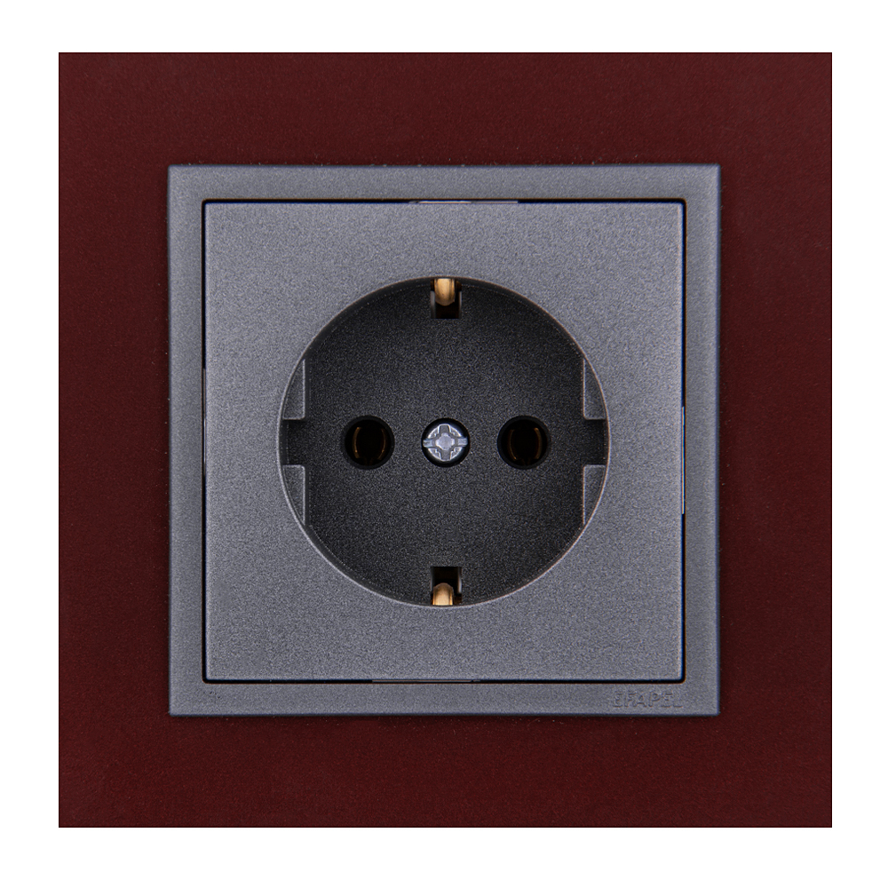 پریز برق ارت دار ایفاپل مدل LOGUS90 ANIMATO کد 90910TBS/21130/90631