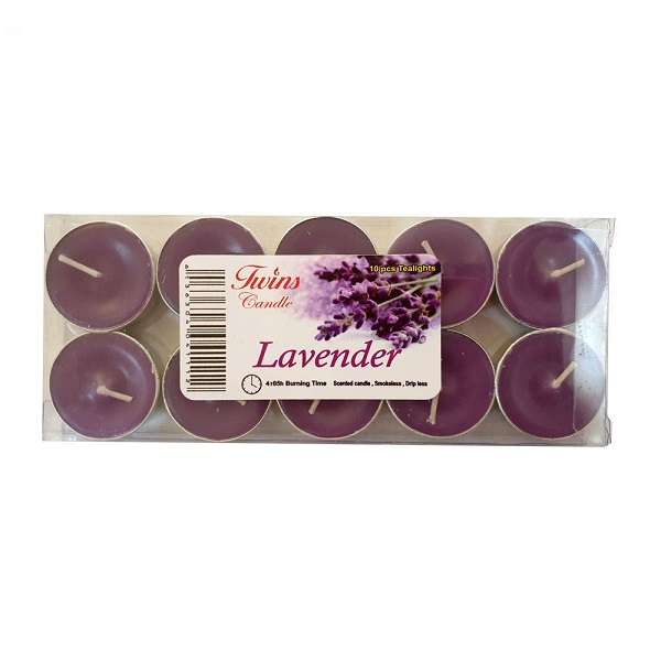 شمع وارمر مدل Lavendre بسته 10 عددی