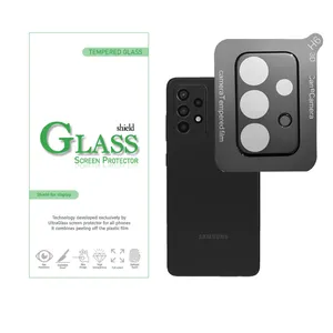 محافظ لنز دوربین شیلد گلس مدل LFUL مناسب برای گوشی موبایل سامسونگ Galaxy A52s 5G