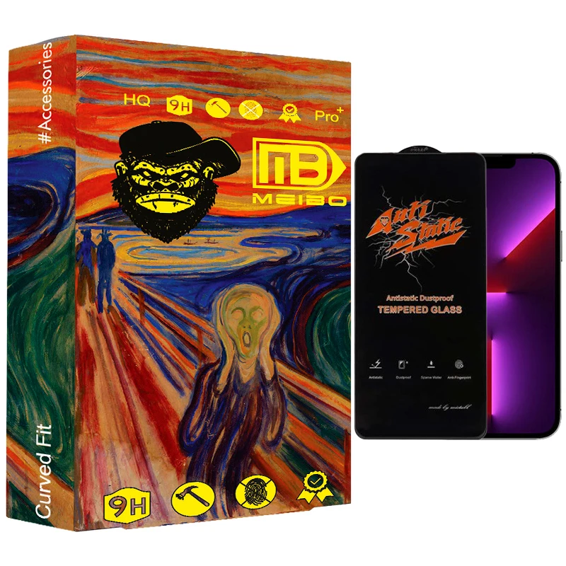 محافظ صفحه نمایش آنتی استاتیک میبو مدل Techra 007 مناسب برای گوشی موبایل اپل iphone 13 pro max