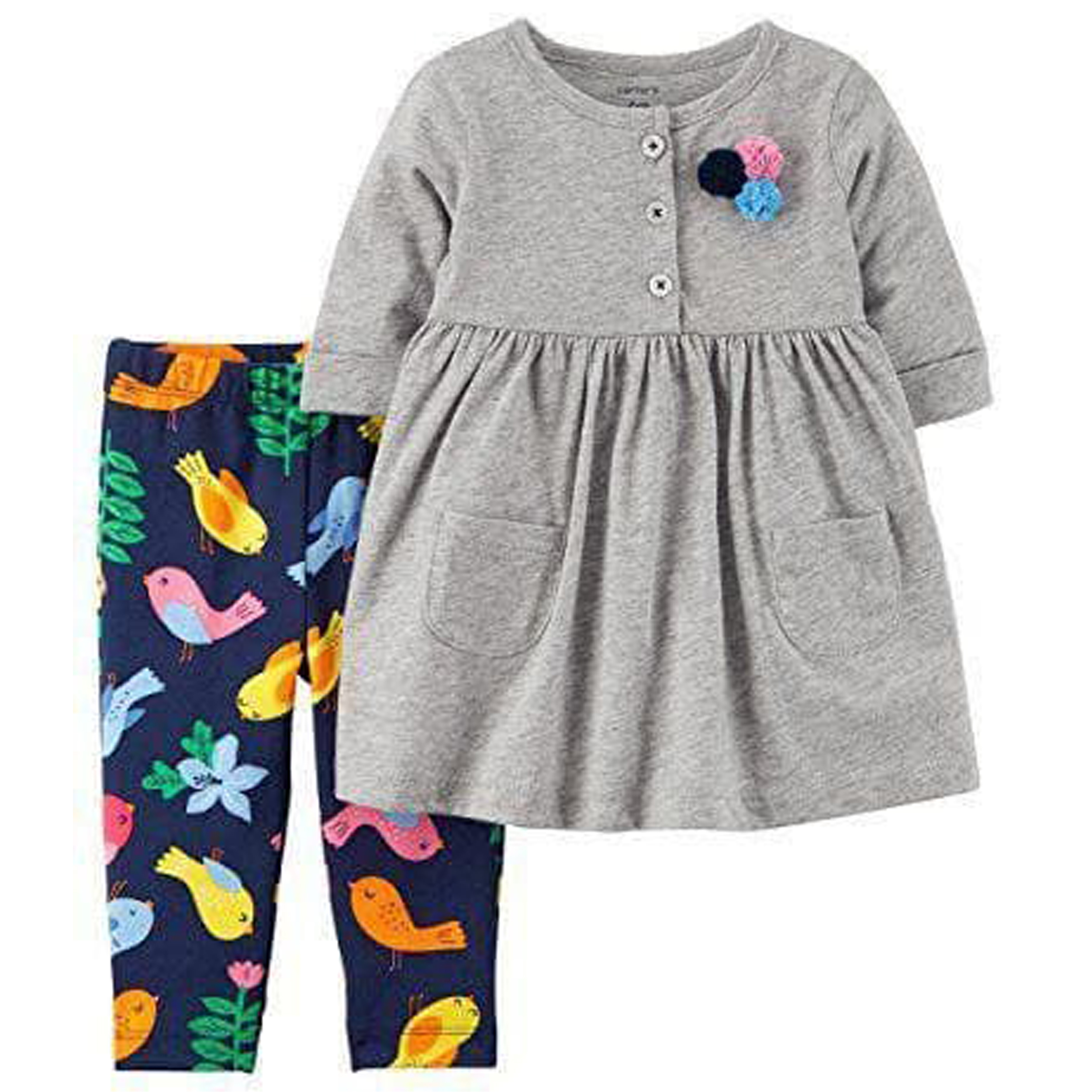ست تونیک و شلوار نوزادی کارترز مدل 1518