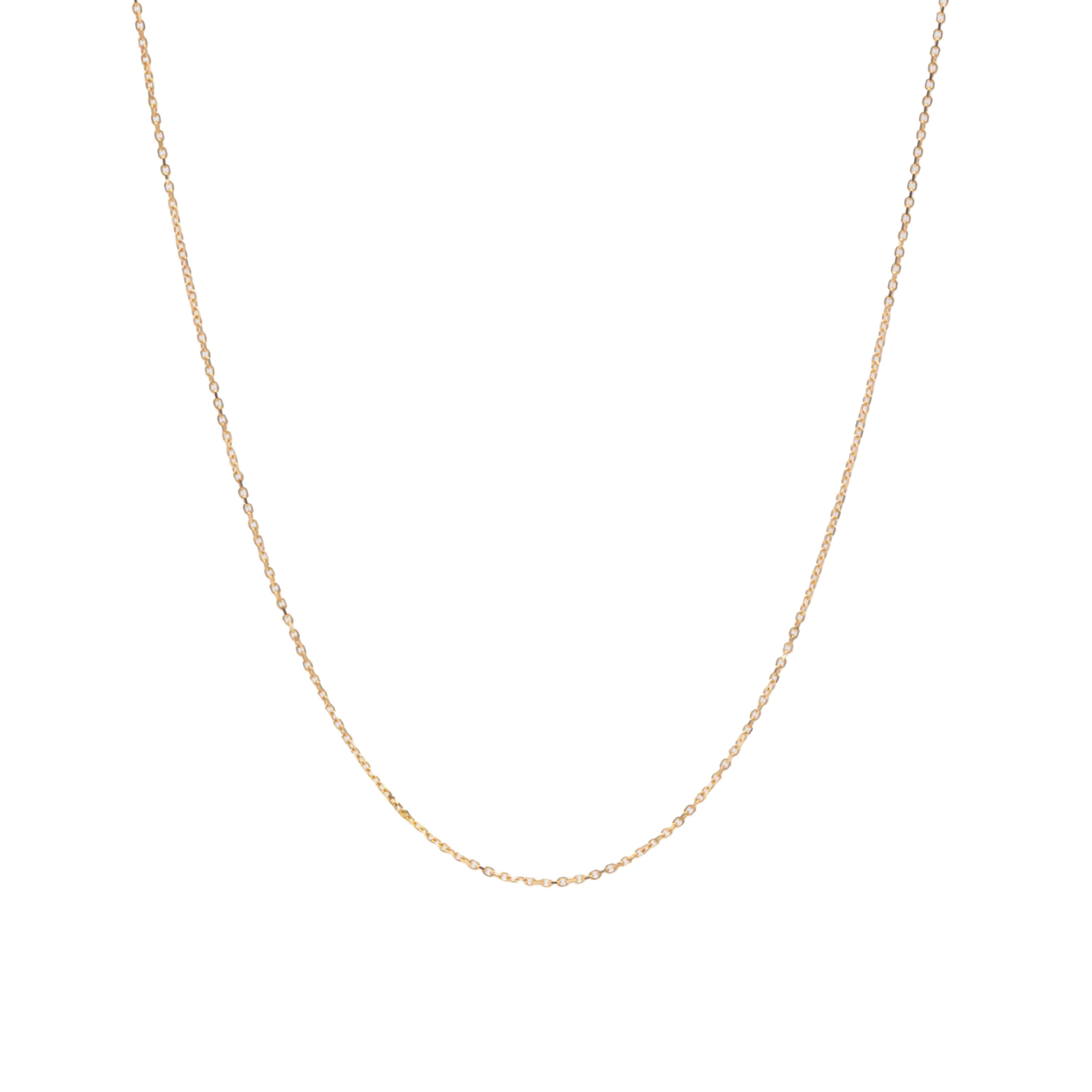 زنجیر طلا 18 عیار زنانه گالری دفینه مدل CHA1005