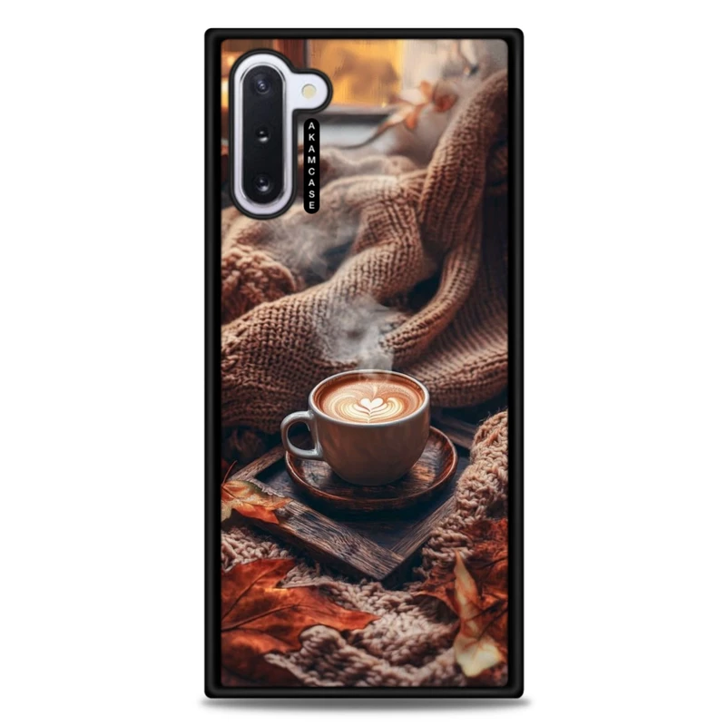 کاور آکام مدل AMC-WSGN10-COFFEE-17 مناسب برای گوشی موبایل سامسونگ Galaxy Note 10