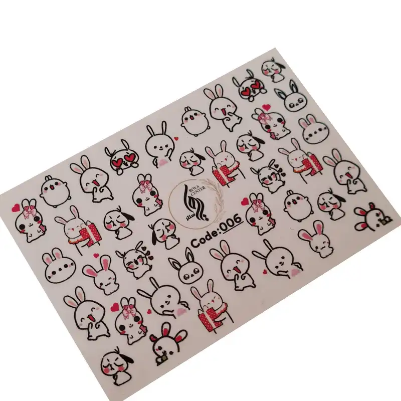 برچسب لنز ناخن مدل 6LL