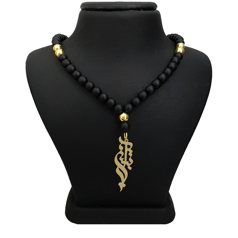 گردنبند نقره مردانه ترمه ۱ مدل آبتین کد ma 1050 گردنبند نقره مردانه ترمه ۱ مدل آبتین کد ma 1050