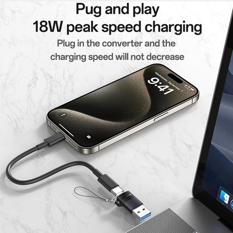 خرید و قیمت مبدل USB به USB-C یسیدو مدل GS34