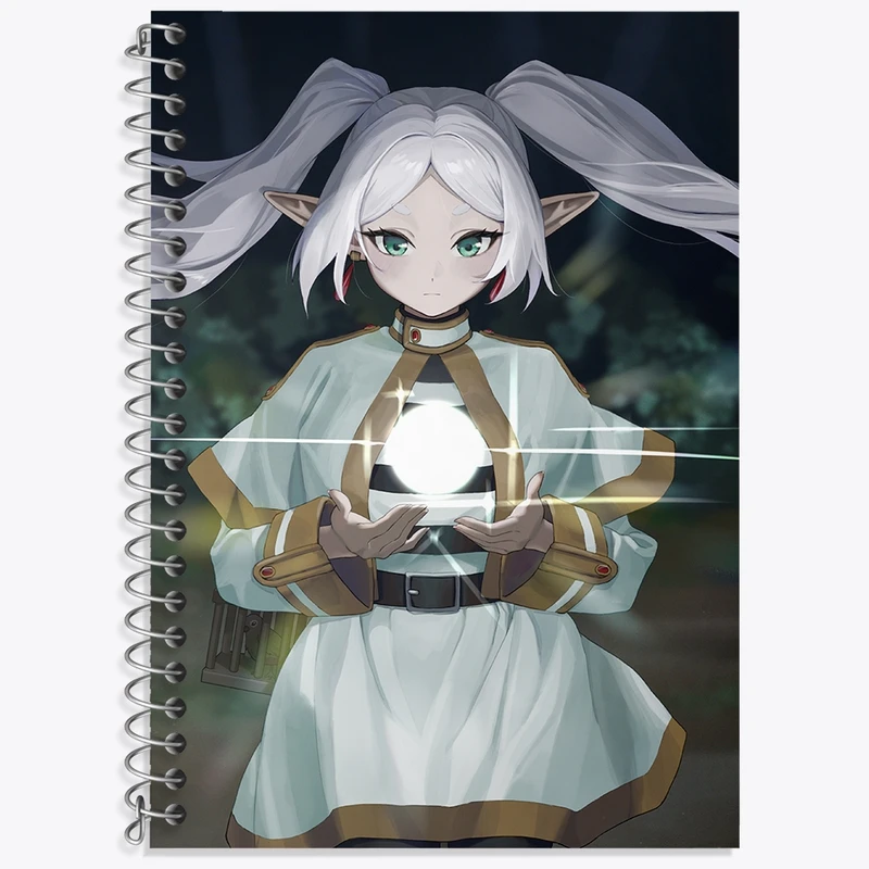 دفتر لغت 50 برگ خندالو طرح انیمه فریرن (Frieren) کد 33918