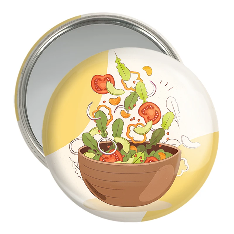 آینه جیبی خندالو مدل سالاد  کد 31104