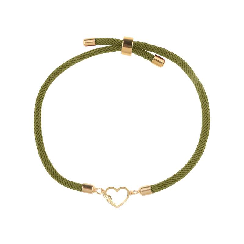دستبند طلا 18 عیار زنانه مدوپد مدل اسم الینا elina کد DB31-11449 دستبند طلا 18 عیار زنانه مدوپد مدل اسم الینا elina کد DB31-11449