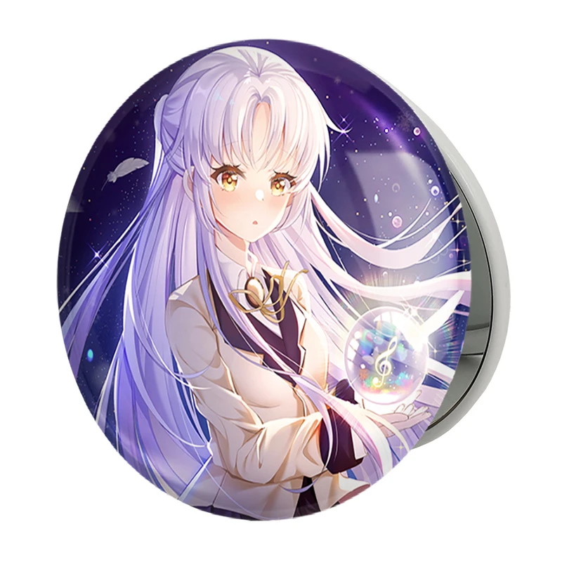 آینه جیبی خندالو طرح کاناده انیمه آنجل بیتس مدل تاشو کد 31911