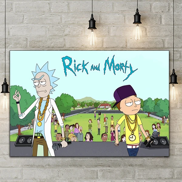 تابلو شاسی آتریسا مدل انیمیشن Rick and Morty
