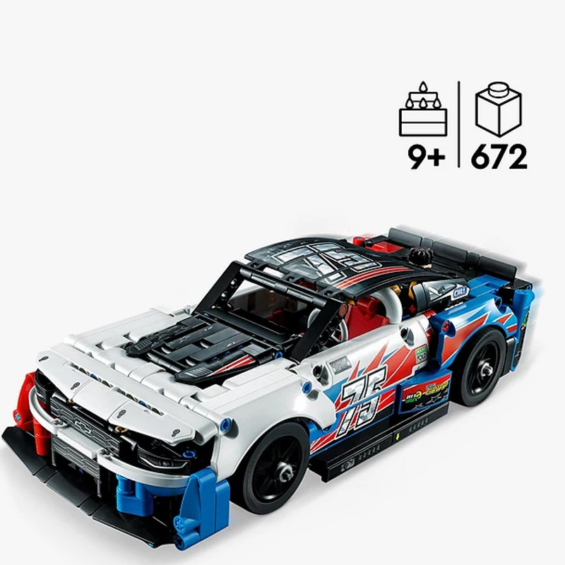 لگو سری تکنیک مدل NASCAR Next Gen Chevrolet Camaro ZL1 کد 42153