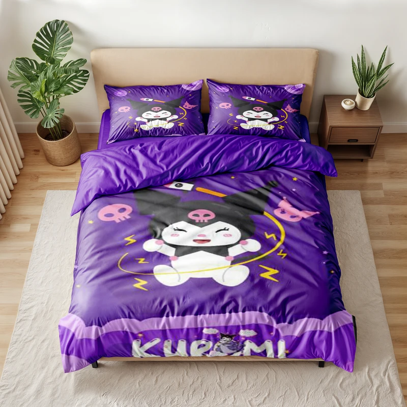 سرویس خواب مدل کرومی کد 1002 1نفره 4 تکه