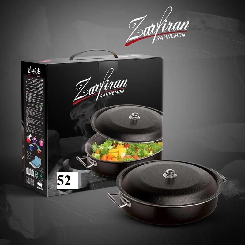 تابه گرانیت ظرفیران رهنمون مدل کرال سایز 52