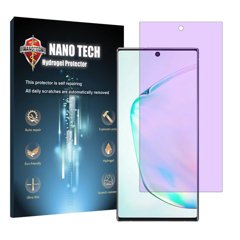 محافظ صفحه نمایش ضد اشعه بنفش نانو تک مدل Tough مناسب برای گوشی موبایل سامسونگ Galaxy Note10 Plus