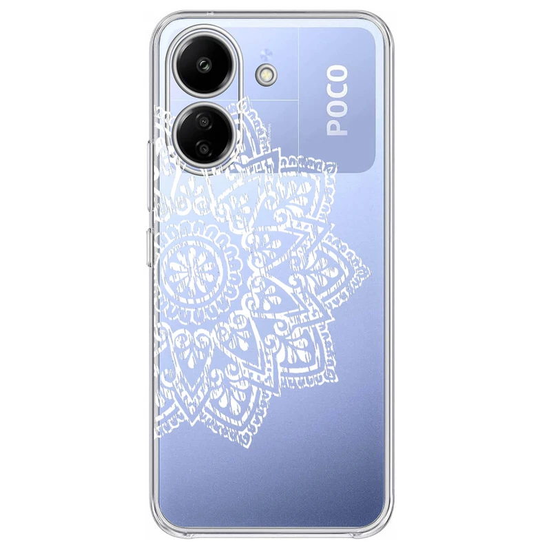 کاور مگافون طرح ماندالا مدل C63-W مناسب برای گوشی موبایل شیائومی Poco C65