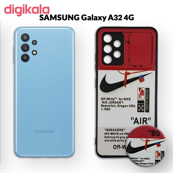 کاور مدل SA515H مناسب برای گوشی موبایل سامسونگ Galaxy A32 4G به همراه پایه نگهدارنده main 1 1