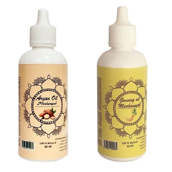 روغن تقویت کننده مو، مژه و ابرو مرهم یاب مدل جینسینگ و آرگان حجم 80 میلی لیتر مجموعه 2 عددی روغن تقویت کننده مو، مژه و ابرو مرهم یاب مدل جینسینگ و آرگان حجم 80 میلی لیتر مجموعه 2 عددی