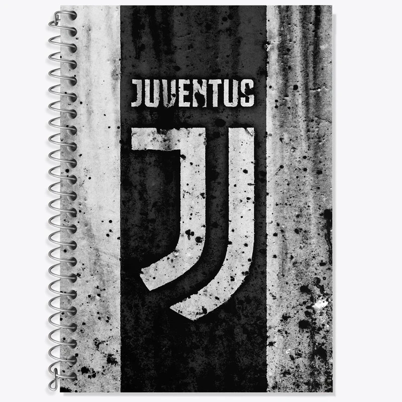 دفتر زبان 50 برگ خندالو مدل سه خط طرح باشگاه یوونتوس کد 26816