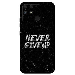 Megafone Never give up 1871 Cover For Realme Narzo 50A