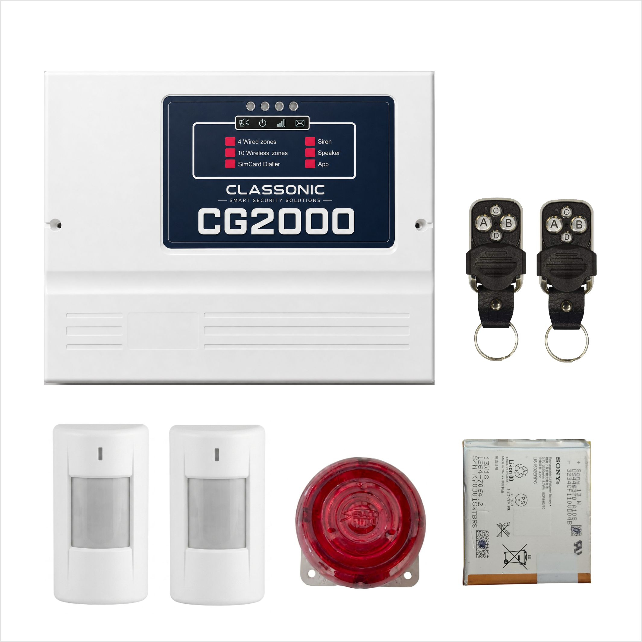 دزدگیر اماکن مدل Classonic CG2000