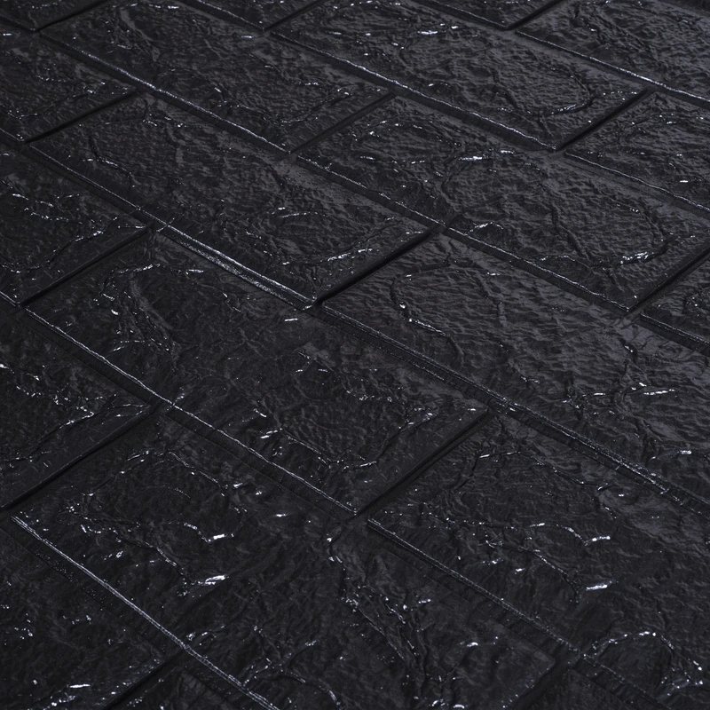 عکس شماره 4 : دیوارپوش مدل دیوارپوش فومی طرح اجری بسته 10 عددی