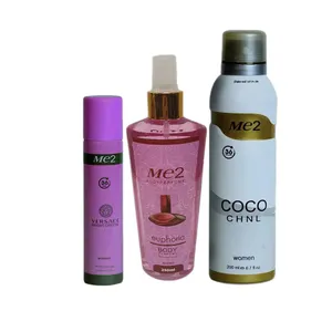  بادی اسپلش و اسپری بدن زنانه می تو مدل 324 مجموعه 3 عددی 