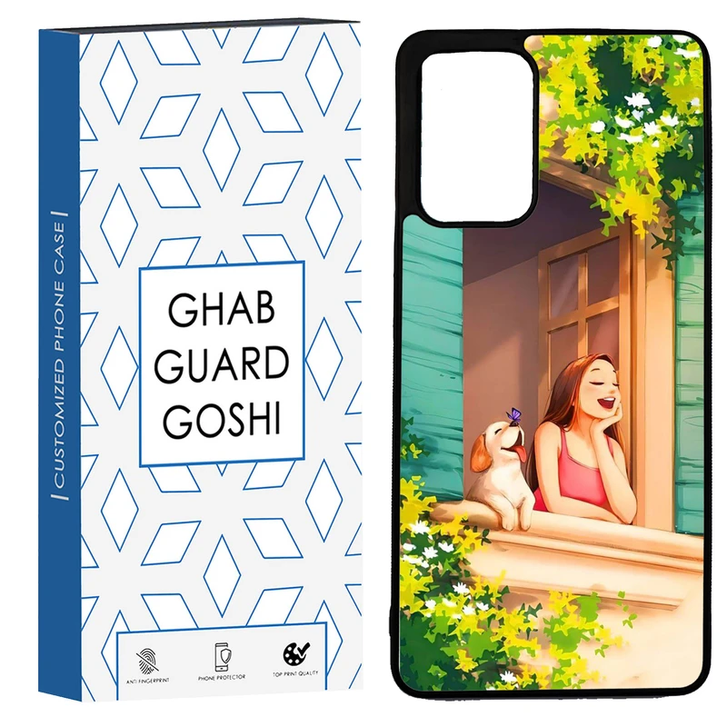کاور قاب گارد گوشی طرح دخترانه کد TPU-015 مناسب برای گوشی موبایل سامسونگ Galaxy A72