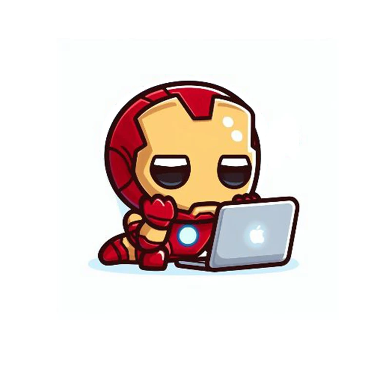 استیکر لپ تاپ و موبایل مدل سریال طرح فیلم مرد آهنی تونی استارک Iron Man Tony Stark کد 2766