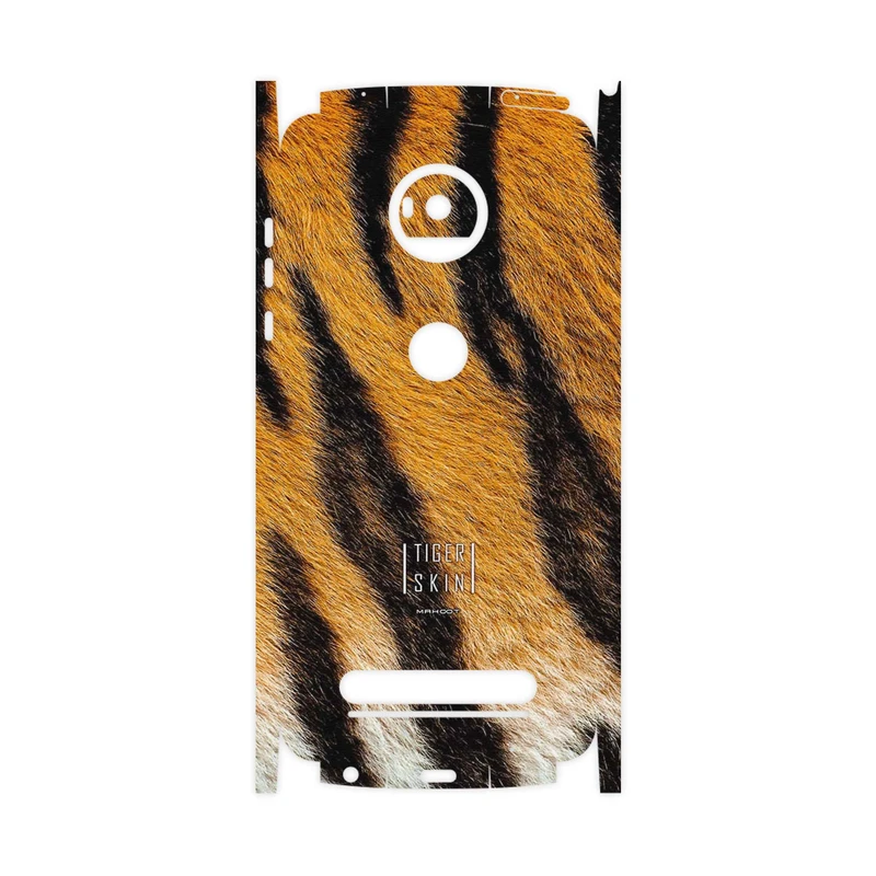 برچسب پوششی ماهوت مدل Tiger Skin-FullSkin مناسب برای گوشی موبایل موتورولا Moto Z2 Play
