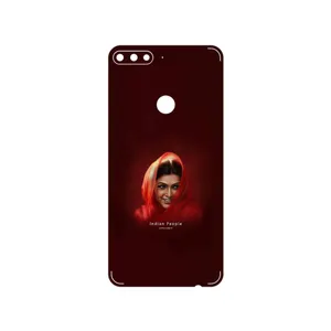 MAHOOT Portrait of an Indian Woman Cover Sticker for Huawei Y7 Prime 2018