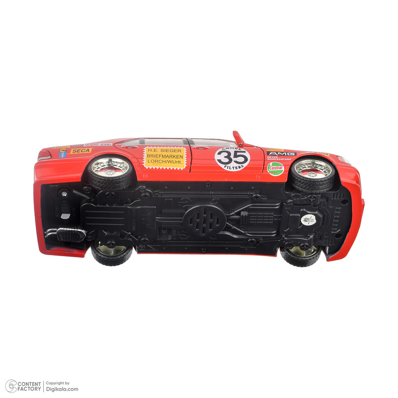 ماکت ماشین ناب سل مدل مرسدس بنز فلزی موزیکال amg 300 به همراه جاسوییچی