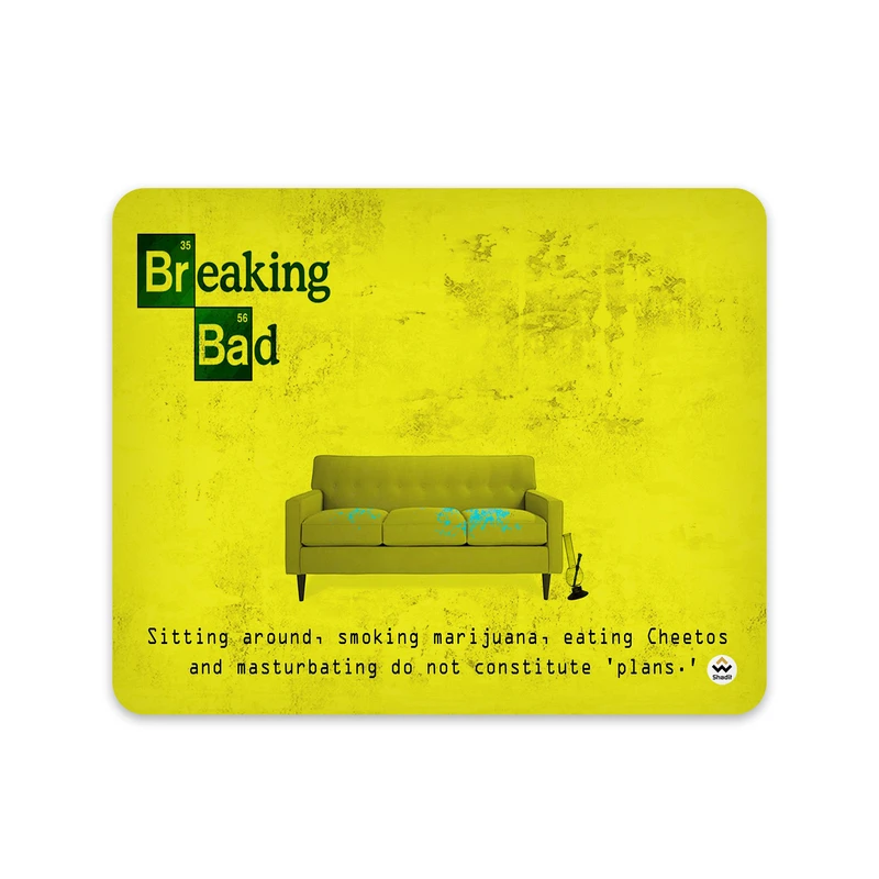 ماوس پد شادیت مدل برکینگ بد کد828 سایز 24*19 سانتی متر