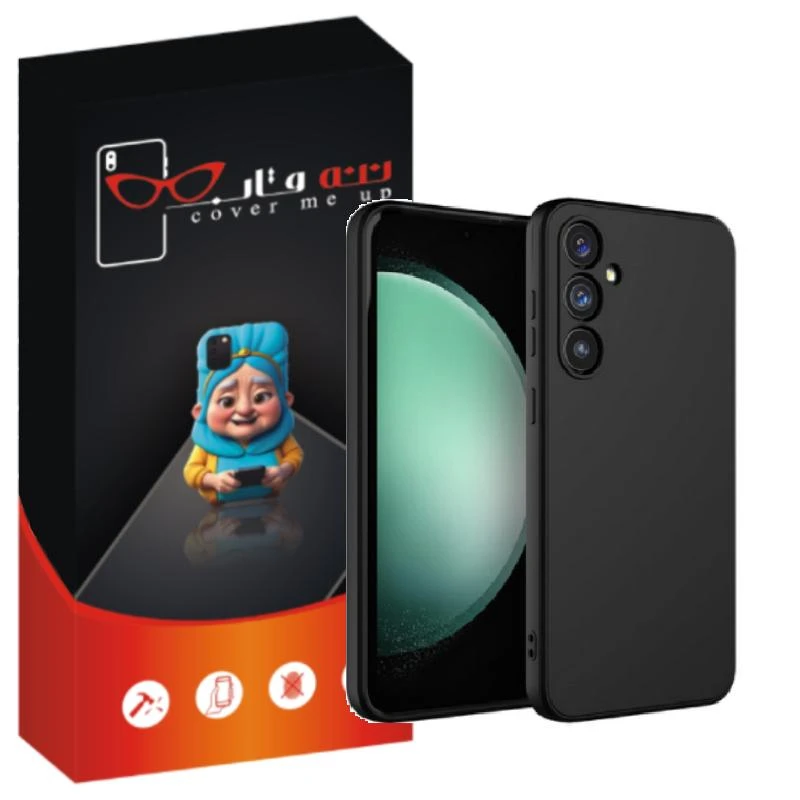 کاور ننه قاب مدل سیلیکونی پاک کنی مناسب برای گوشی موبایل سامسونگ Galaxy S23 FE
