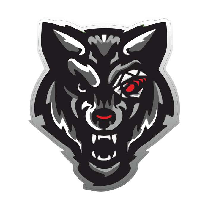 برچسب بدنه خودرو طرح گرگ مدل WOLF001