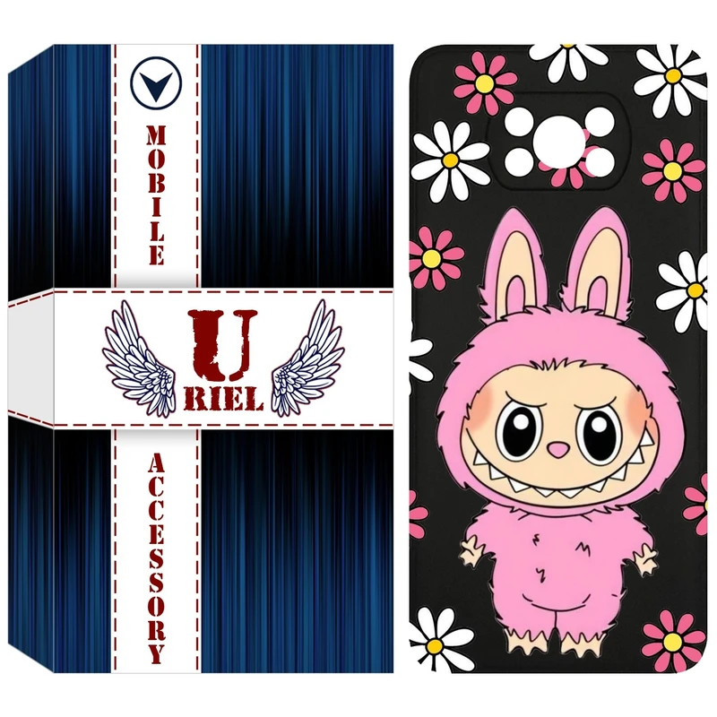 کاور یوریل مدل KSH کد 106 طرح عروسک لبوبو مناسب برای گوشی موبایل شیائومی Poco X3 / X3 Pro