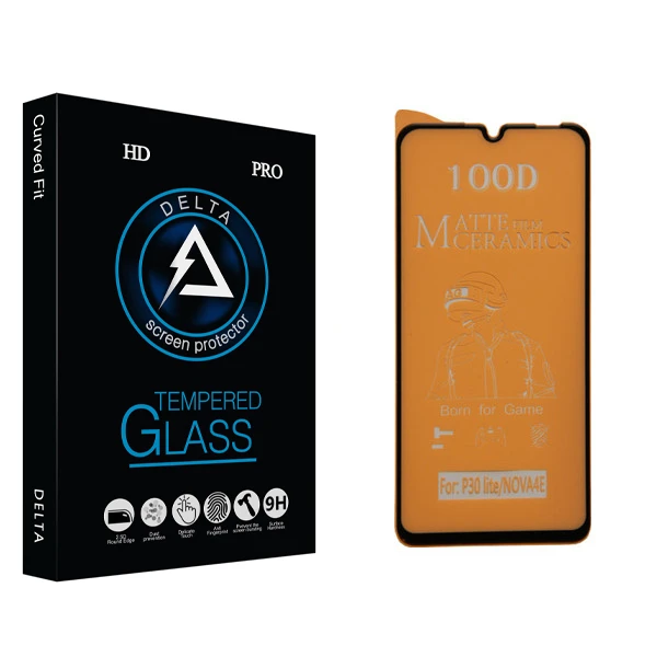 محافظ صفحه نمایش مات دلتا مدل Fit مناسب برای گوشی موبایل هوآوی P30 lite/ Nova 4e