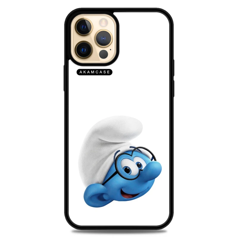 کاور آکام مدل AMC-WA12PRO-SMURFS-16 مناسب برای گوشی موبایل اپل iPhone 12 Pro