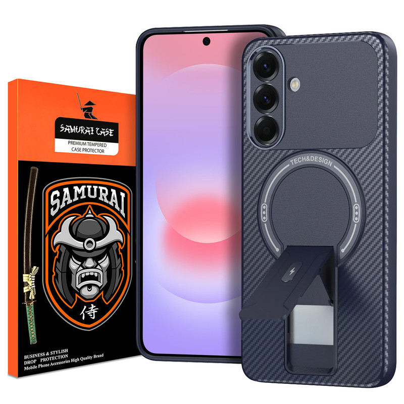 کاور سامورایی مدل Carbon Stand مناسب برای گوشی موبایل سامسونگ Galaxy A37 5G