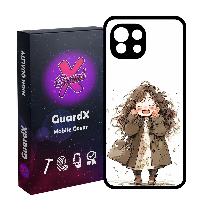 کاور گارد ایکس طرح دختر مدل 10719 مناسب برای گوشی موبایل شیائومی  Mi 11 Lite