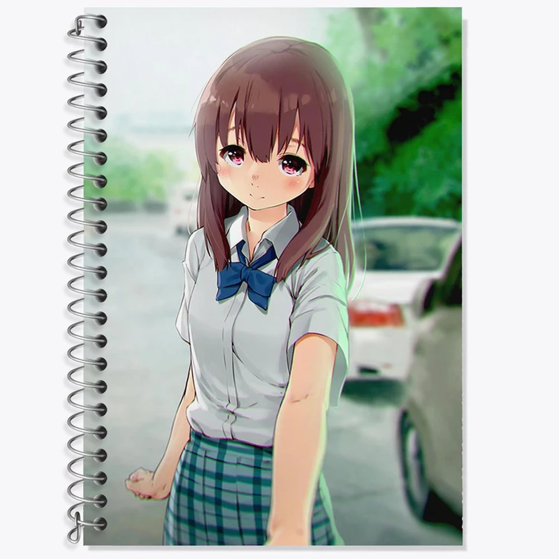 دفتر لغت 50 برگ خندالو مدل شوکو نیشیمیا انیمه سایلنت ویس A Silent Voice کد 15776