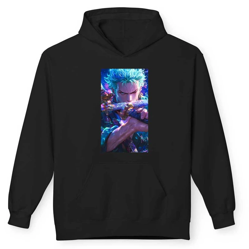 هودی مردانه مدل زورو انیمه کد 1026