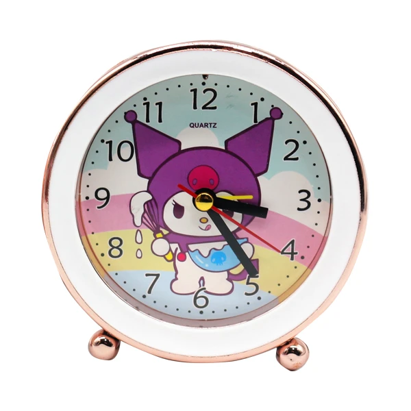 ساعت رومیزی عقربه‌ای مدل 2208A مدل کرومی