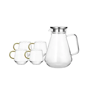 سرویس پارچ و لیوان 5 پارچه دلی مدل GPH78/L5