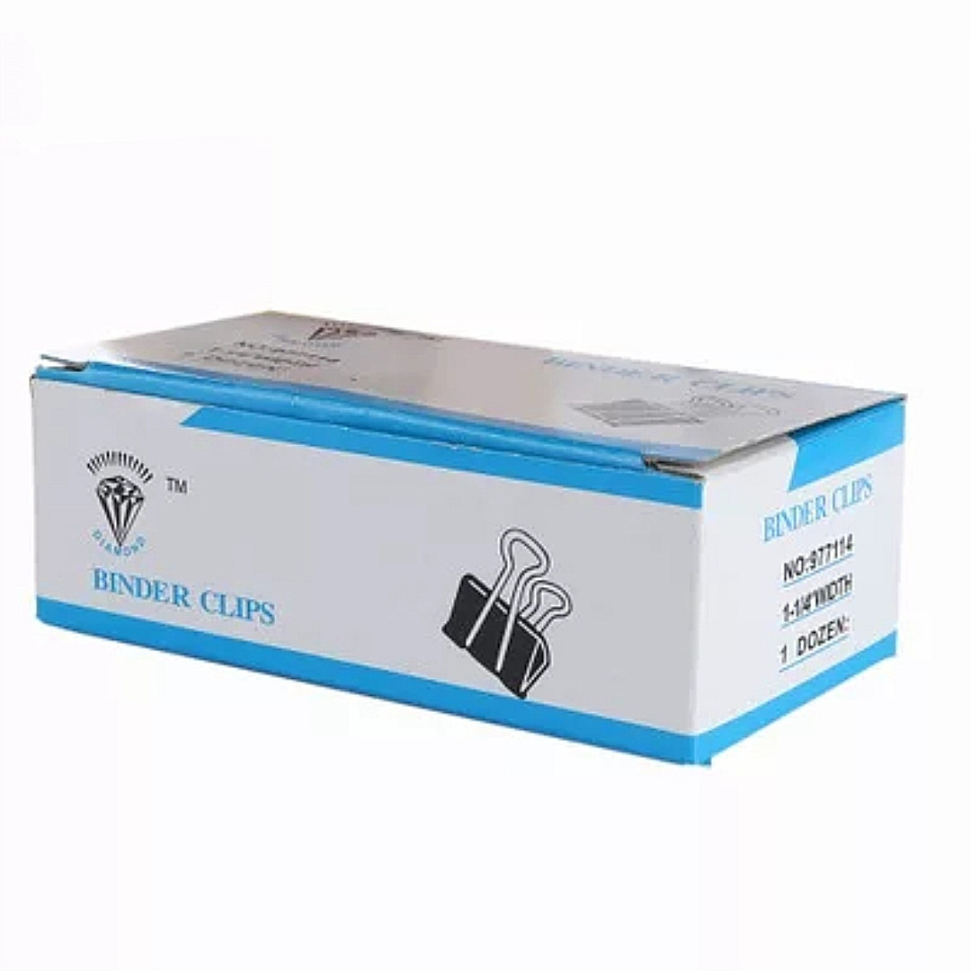 گیره کاغذ دیاموند مدل 15  بسته 12 عددی