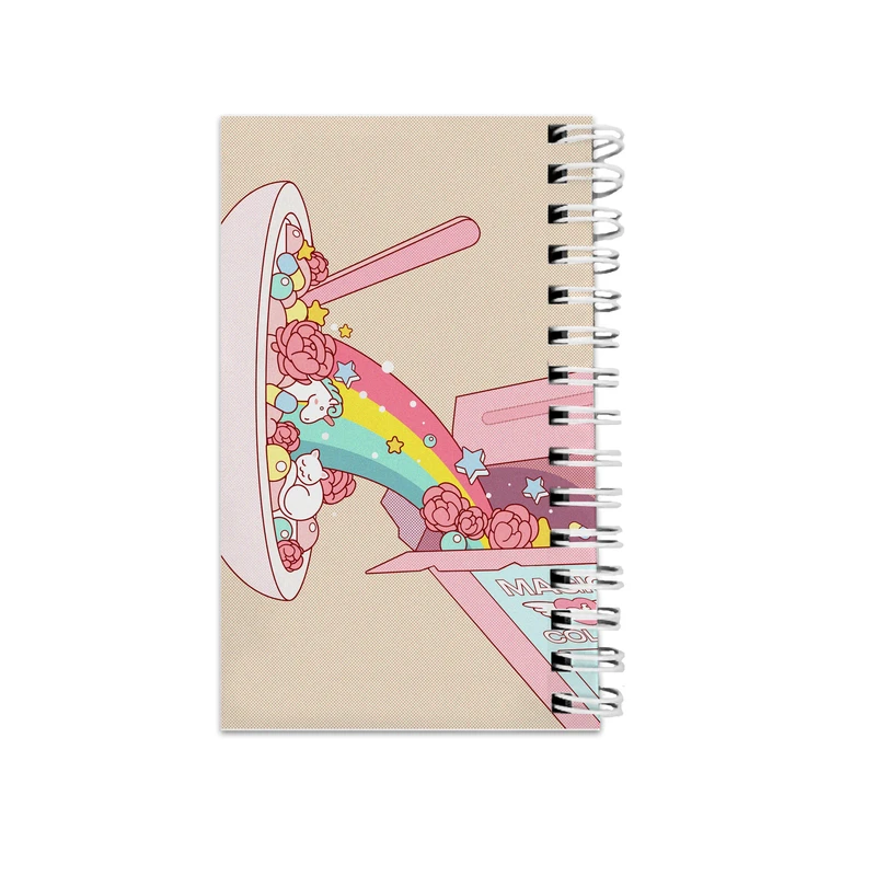 دفترچه یادداشت مدل to do list طرح یونیکورن و کورن فلکس کد bambi11433