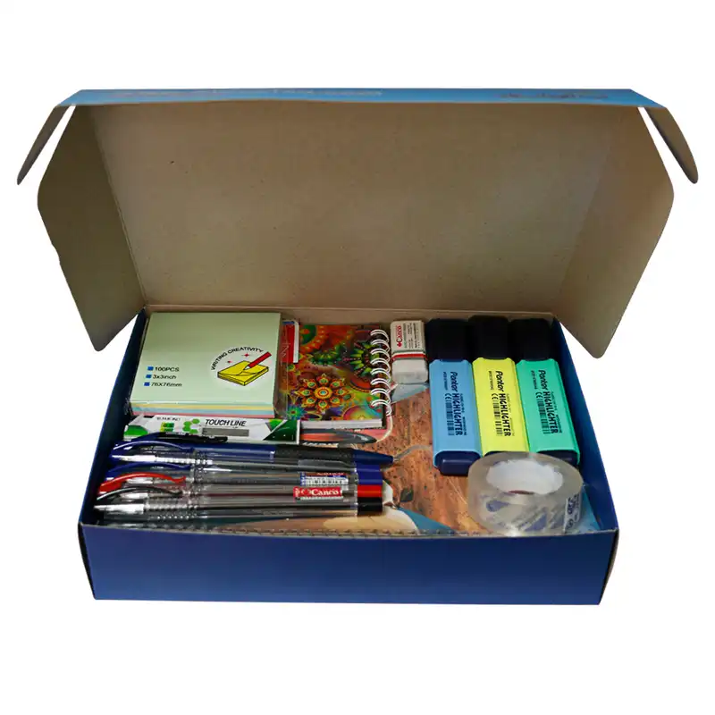 بسته لوازم تحریر مدل شیدا کد 110 مجموعه 16 عددی