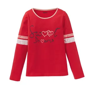 تی شرت آستین بلند دخترانه پیپرتس مدل 307139