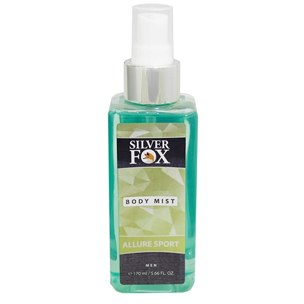 بادی میست مردانه سیلور فاکس مدل Allure Sport حجم 170 میلی لیتر