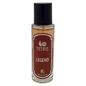 عطر جیبی مردانه تتریس مدل لجند بارایحه تند حجم 35 میلی لیتر